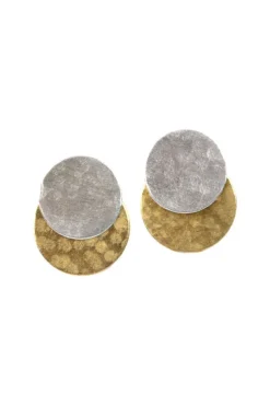 Double Disk Earrings