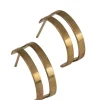 Duality Hoop Earrings