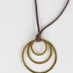 Eccentric Circles Necklace
