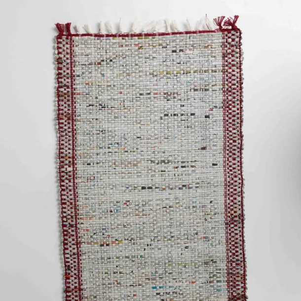 Eco News Woven Table Runner