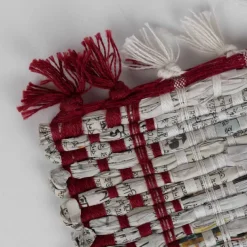 Eco News Woven Table Runner