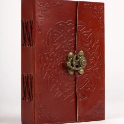 Endless Knot Leather Journal