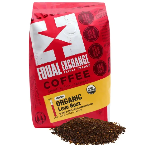 Equal Exchange Organic Love Buzz Coffee, drip grind