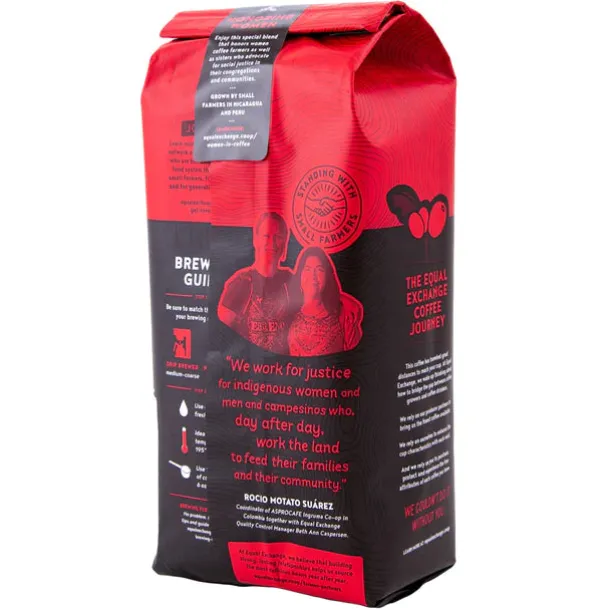 Equal Exchange Organic Sisters' Blend Coffee, drip grind