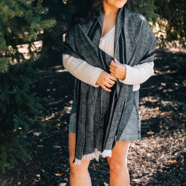 Evening Fog Scarf