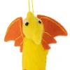 Felt Flying Dino Ornament