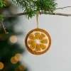 Felt Orange Slice Ornament