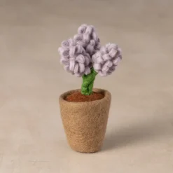 Felted Flower Pot - Hyacinth
