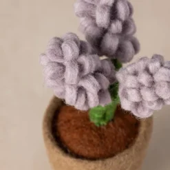 Felted Flower Pot - Hyacinth