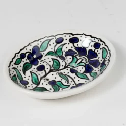 Floral Ceramic Soap Dish
