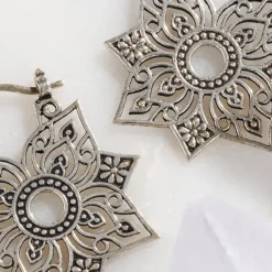 Floral Jali Earrings