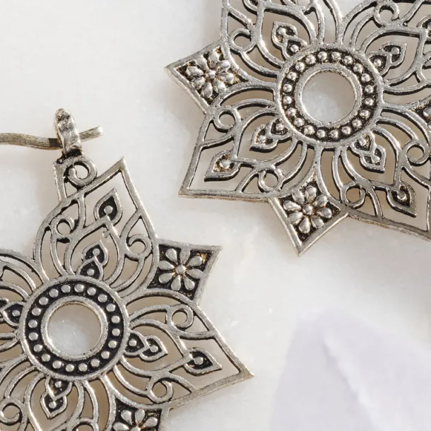 Floral Jali Earrings