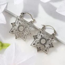Floral Jali Earrings