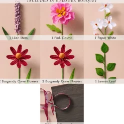 6 Flower Bouquet Kit