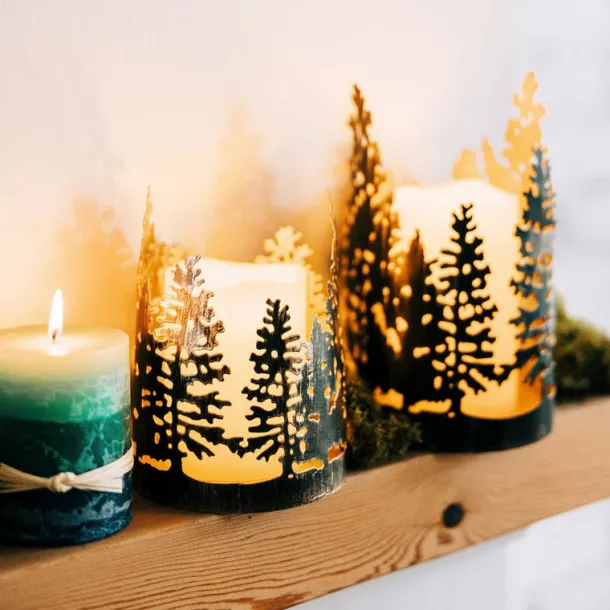 Forest Shimmer Candleholder