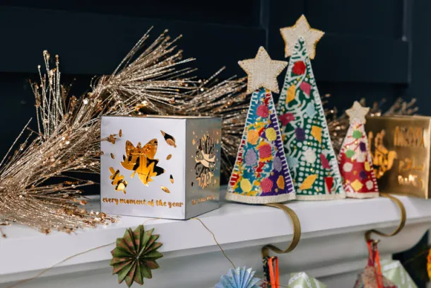 Four Seasons Cube Candleholder