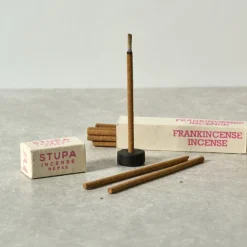 Frankincense Incense Sticks & Holder - Set of 15