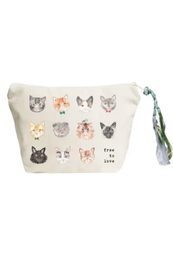 Free To Love Pouch (Cats)