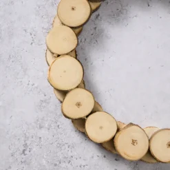 Full Circle Wood Mini Wreath