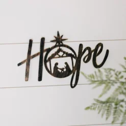 Full of Hope Nativity Wall Hanging
