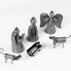 Funky Cat And Dog Nativity