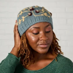 Gentle Flowers Embroidered Hat