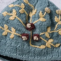 Gentle Flowers Embroidered Hat