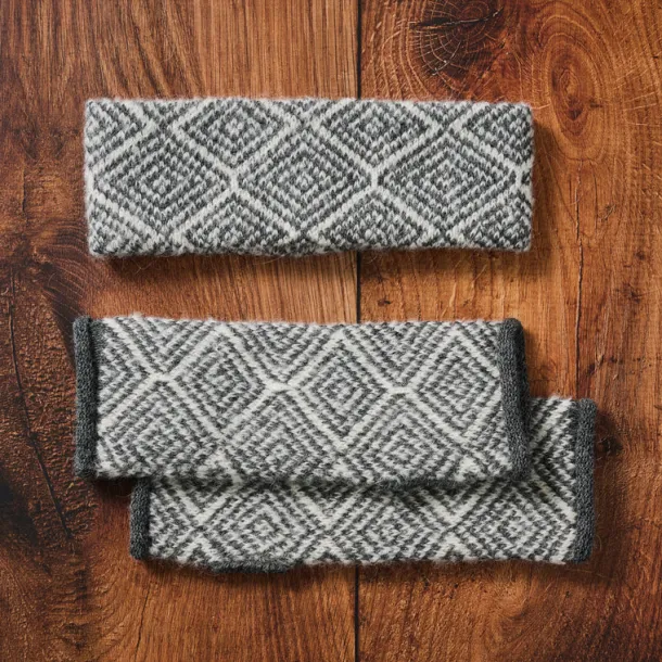 Geometric Alpaca Wool Headband