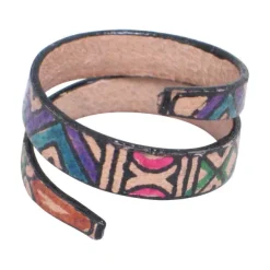Geometric Spiral Ring