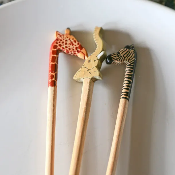Giraffe Chopstick Pair