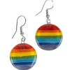 Glass Rainbow Earrings