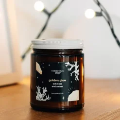 Golden Glow Candle