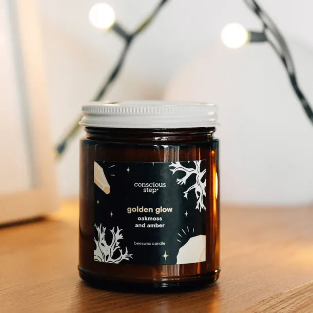 Golden Glow Candle