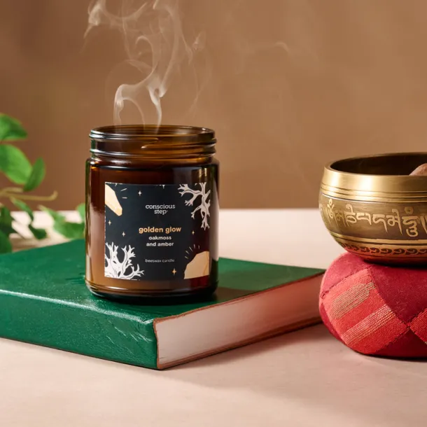 Golden Glow Candle