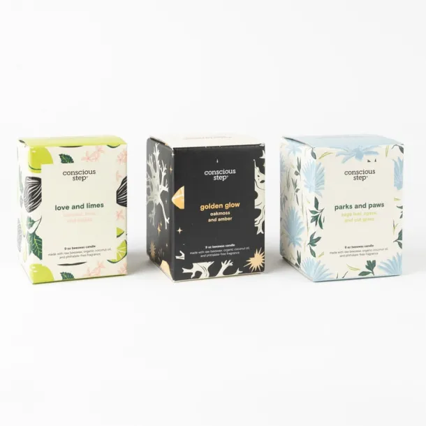 Golden Glow Candle