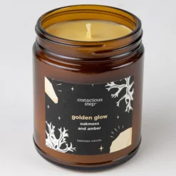 Golden Glow Candle