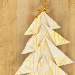 Golden Tree Ornament Card