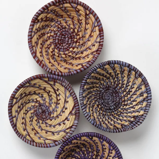 Grapevine Raffia Basket