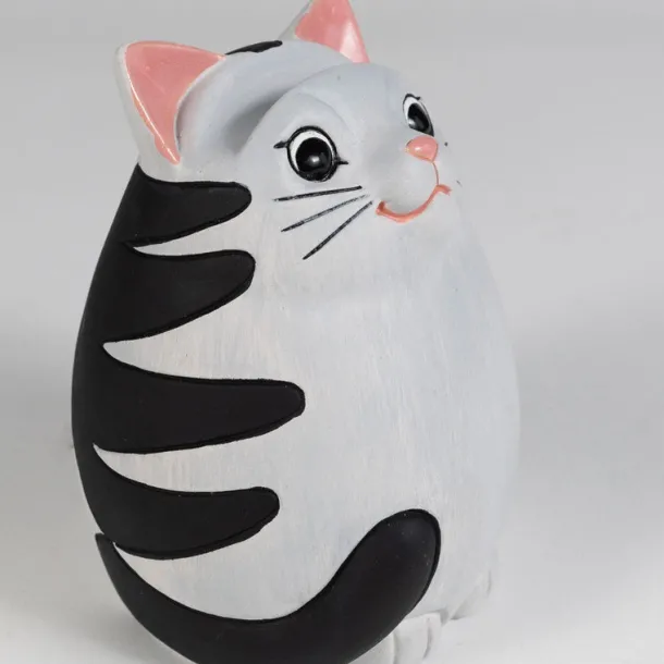 Gray Cat Eyeglass Holder