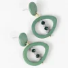 Green Eyes Earrings