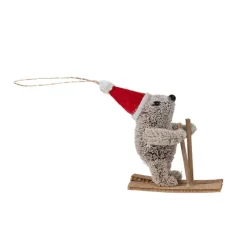 Gus the Ski Bear Ornament