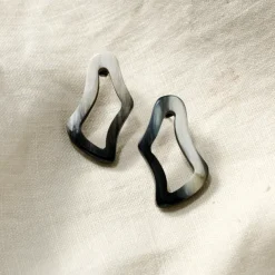 Hai Reclaimed Horn Post Earrings
