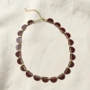 Half Moon Brass Choker