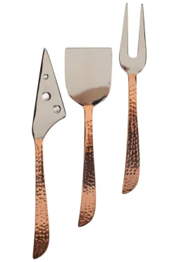 Hammered Handle Cheese Servers