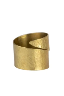 Hammered Wrap Ring