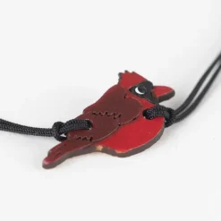 Handcarved Cardinal Bracelet