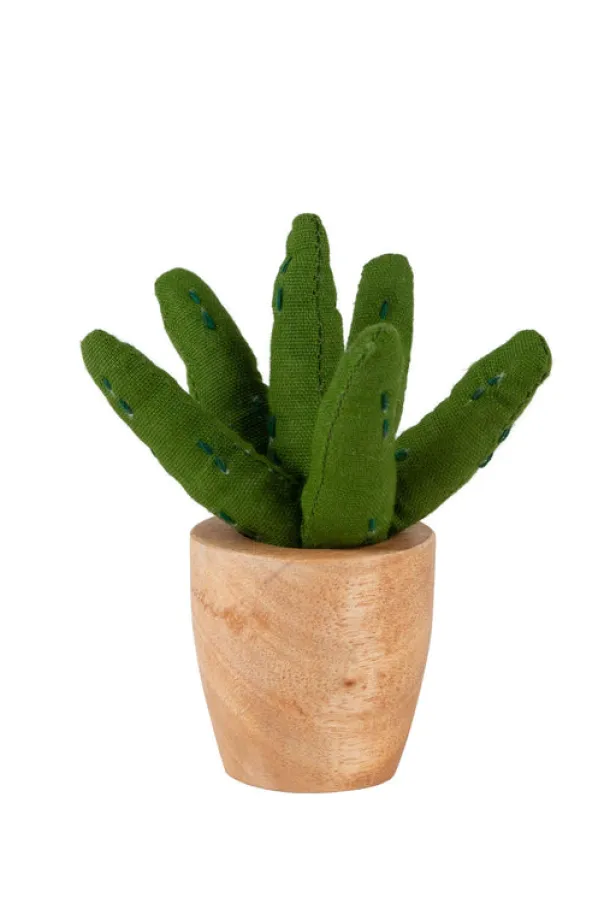 Handmade Mini Cotton Aloe Vera Plant
