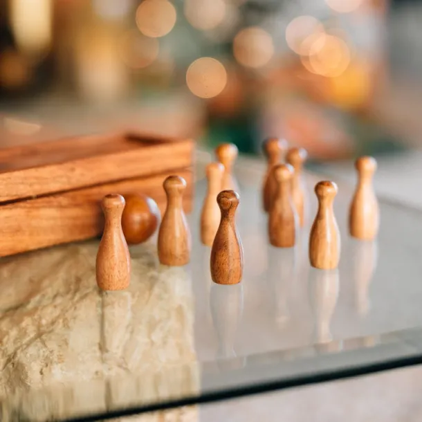 Handmade Tabletop Bowling