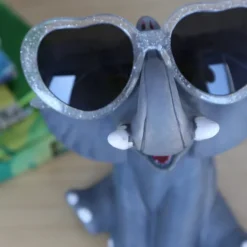 Happy Elephant Eyeglass Holder