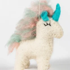 Happy Unicorn Ornament